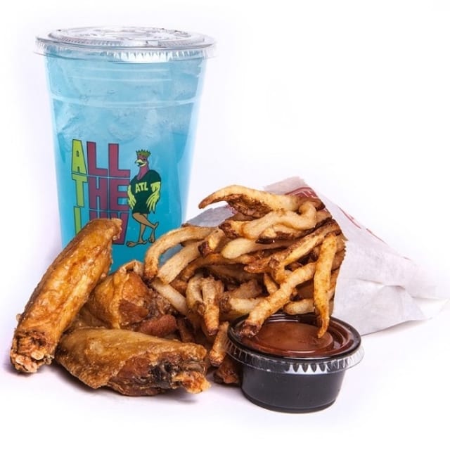 3 Traditional Wings.