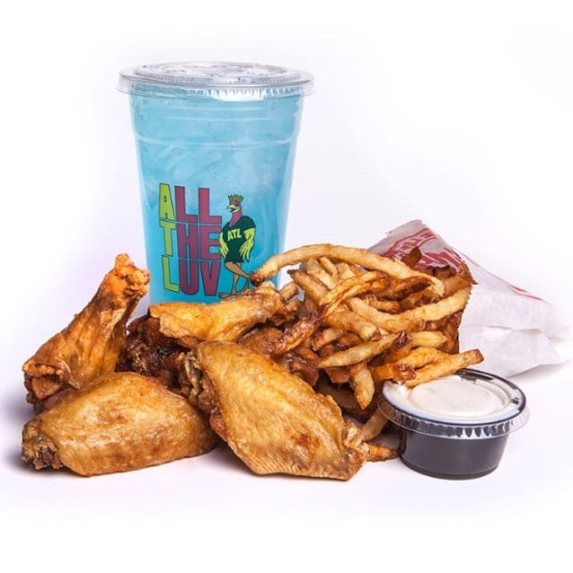 Combo #1 Bone-In Wings.