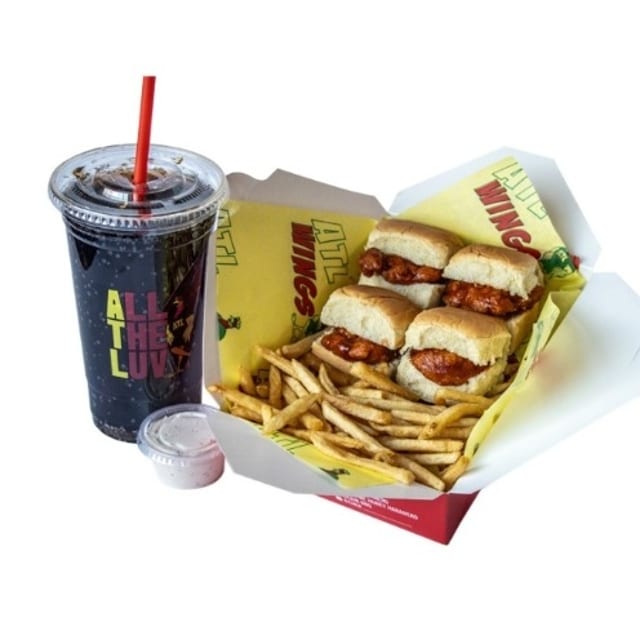 Combo #5 Lucky's Sliders.