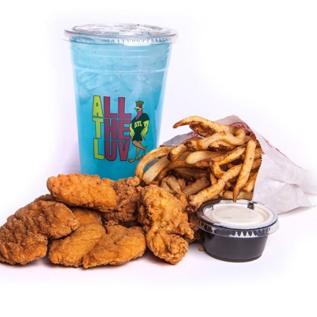 Combo #2 Boneless Wings.