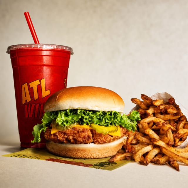 Combo #4 Chicken Sandwich.