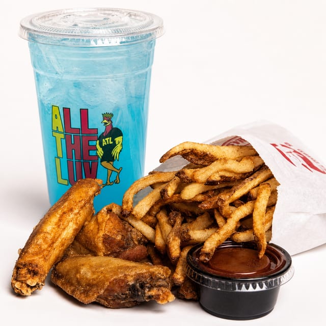 3 Traditional Wings.