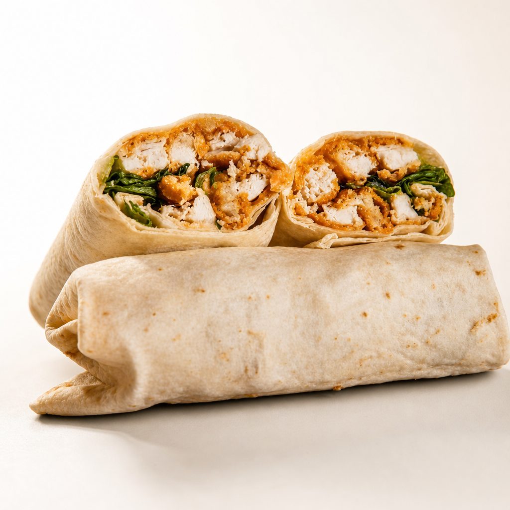 Crispy 2 Chicken Wraps.